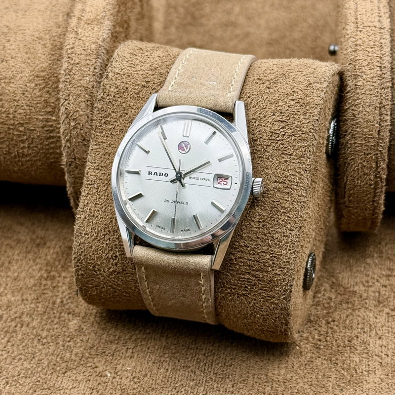 Rado Rado - World Travel - No Reserve Price - 11781 - Men - 1970-1979 vintage watch - image 12