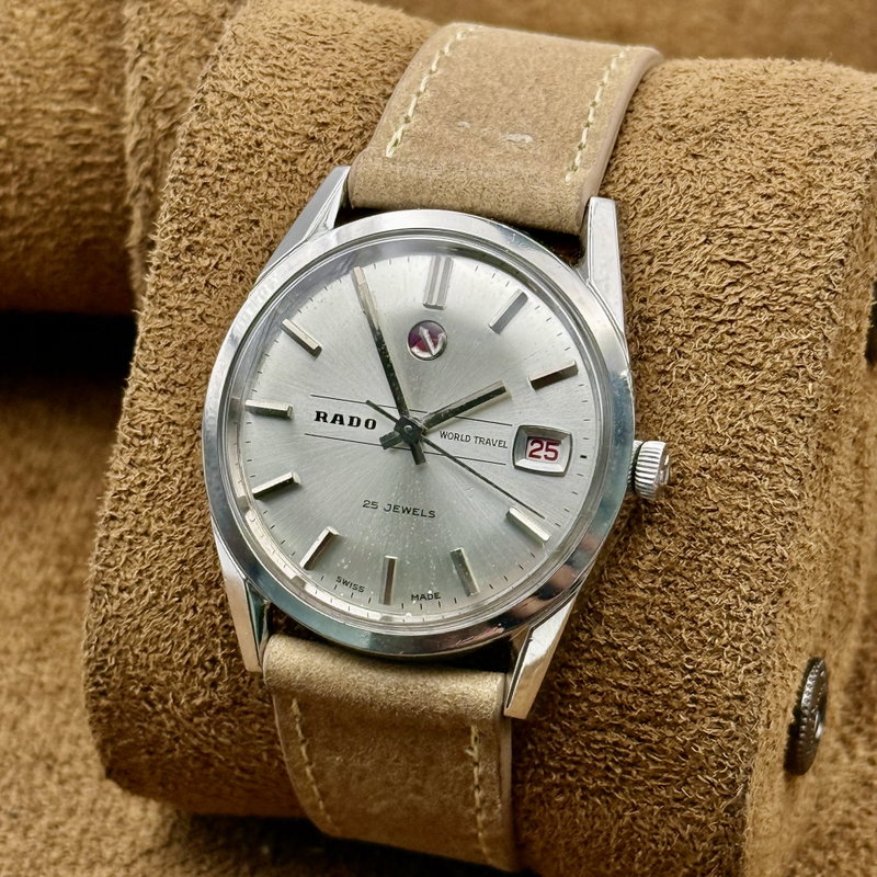 Rado Rado - World Travel - No Reserve Price - 11781 - Men - 1970-1979 vintage watch - image 17