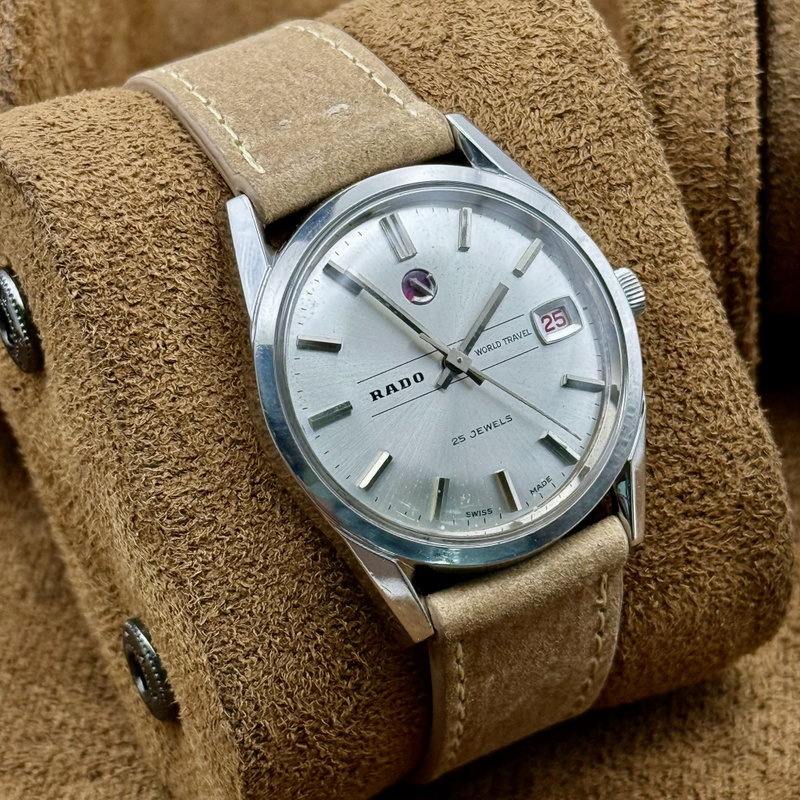 Rado Rado - World Travel - No Reserve Price - 11781 - Men - 1970-1979 vintage watch - image 18