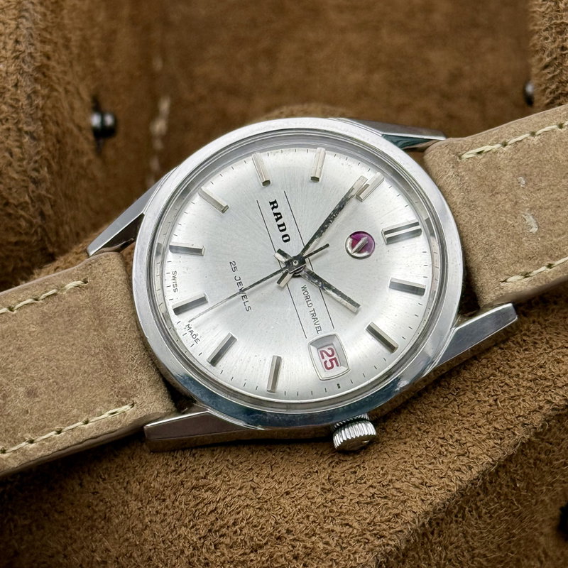 Rado Rado - World Travel - No Reserve Price - 11781 - Men - 1970-1979 vintage watch - image 1