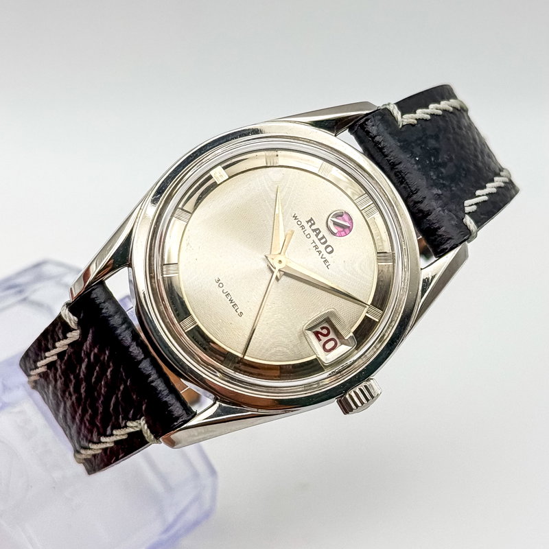 Rado Rado - World Travel - Sin precio de reserva - 345602 - Hombre - 1960-1969 vintage watch - image 9