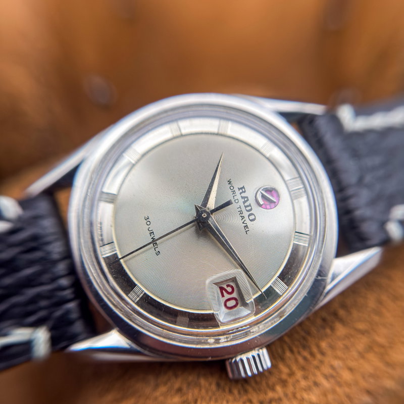 Rado Rado - World Travel - Sin precio de reserva - 345602 - Hombre - 1960-1969 vintage watch - image 23