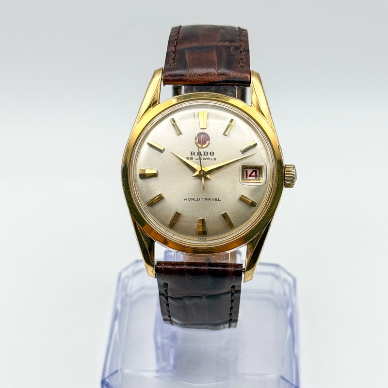 Rado Rado - World Travel - No reserve price - Men - 1960-1969 vintage watch - image 3