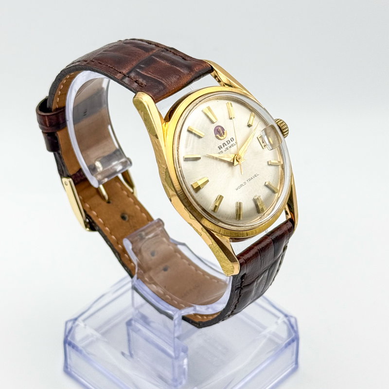 Rado Rado - World Travel - No reserve price - Men - 1960-1969 vintage watch - image 5