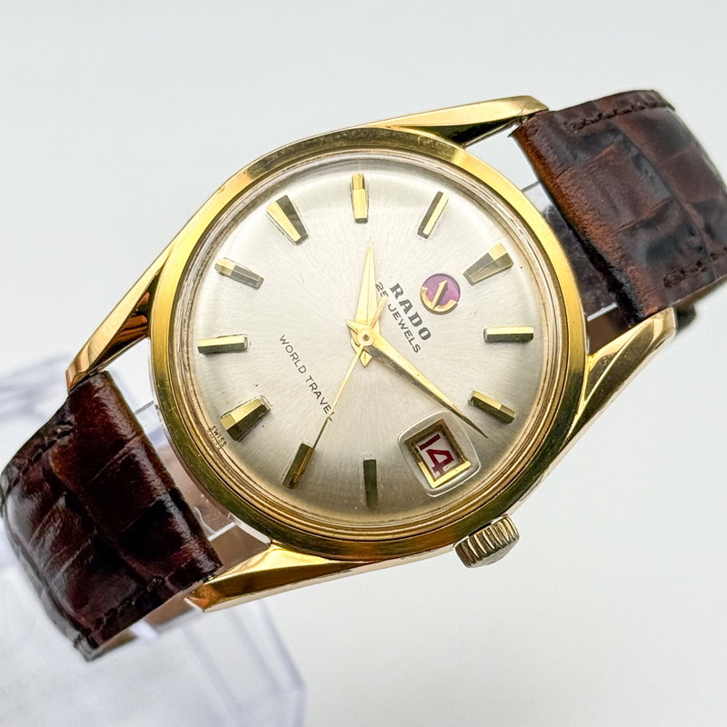 Rado Rado - World Travel - No reserve price - Men - 1960-1969 vintage watch - image 9