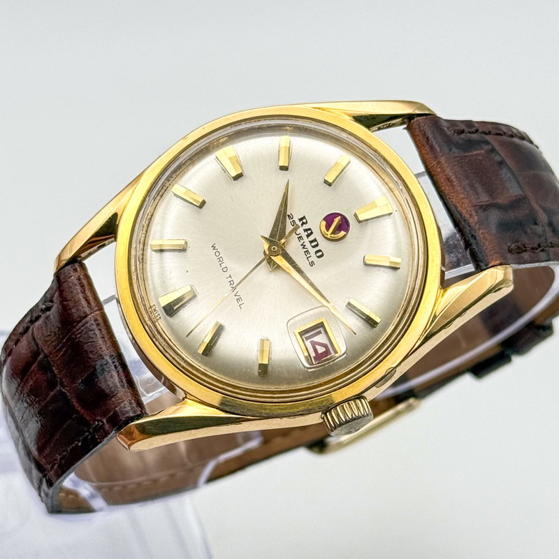 Rado Rado - World Travel - No reserve price - Men - 1960-1969 vintage watch - image 10
