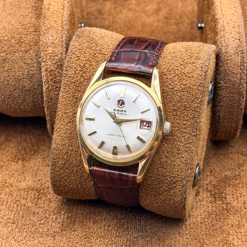 Rado Rado - World Travel - No reserve price - Men - 1960-1969 vintage watch - image 12