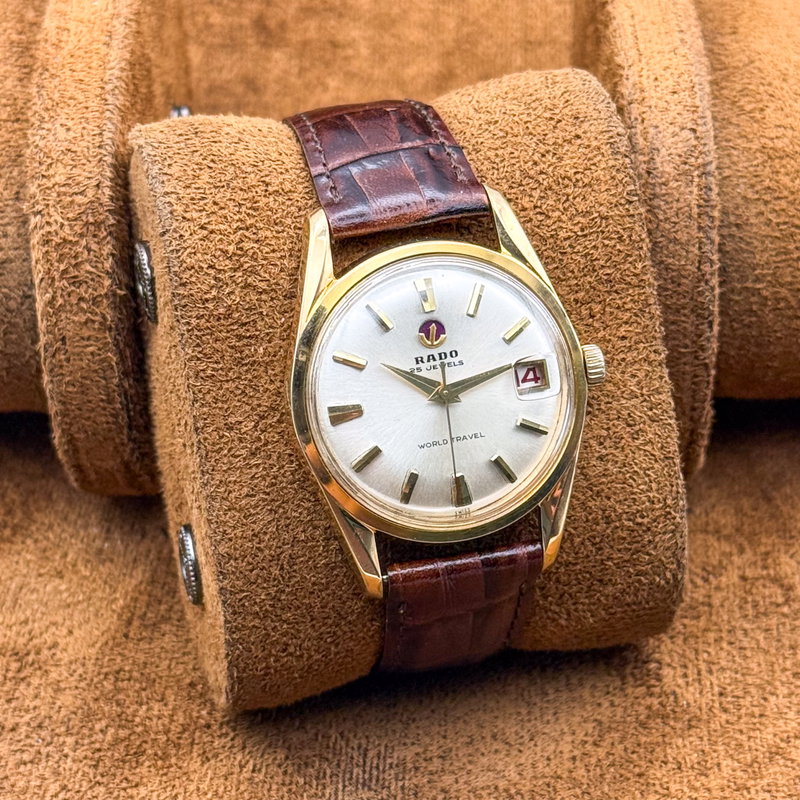 Rado Rado - World Travel - No reserve price - Men - 1960-1969 vintage watch - image 13