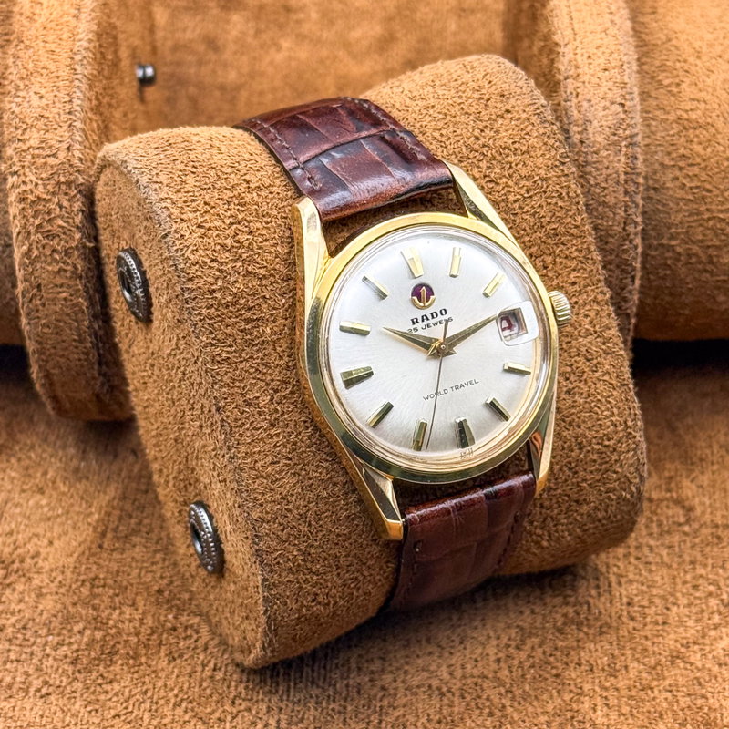 Rado Rado - World Travel - No reserve price - Men - 1960-1969 vintage watch - image 14