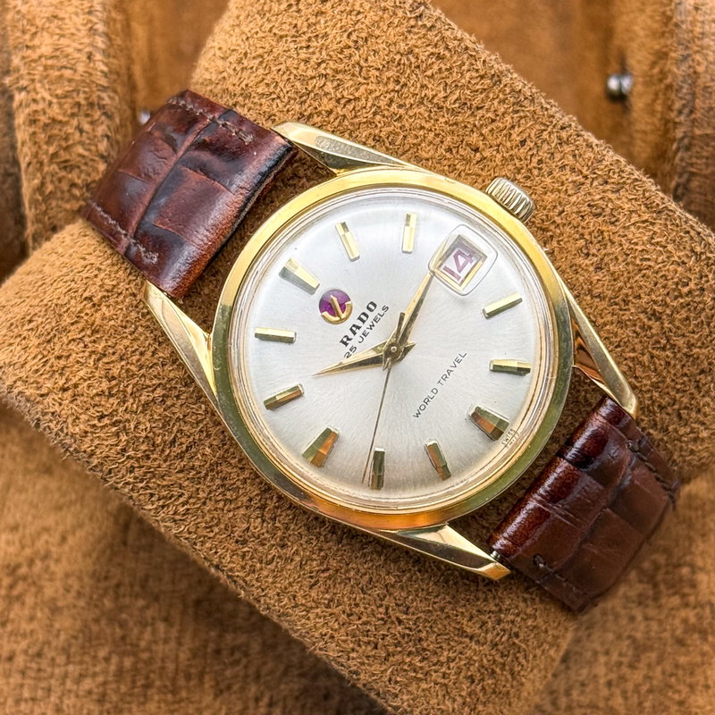 Rado Rado - World Travel - No reserve price - Men - 1960-1969 vintage watch - image 15