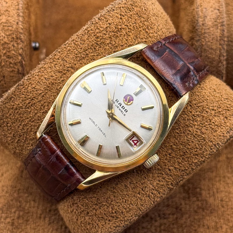 Rado Rado - World Travel - No reserve price - Men - 1960-1969 vintage watch - image 16