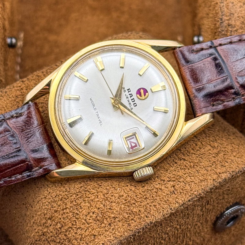 Rado Rado - World Travel - No reserve price - Men - 1960-1969 vintage watch - image 31