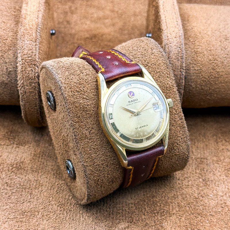 Rado Rado - World Travel - No reserve price - AS 1701 57J - Men - 1960-1969 vintage watch - image 13
