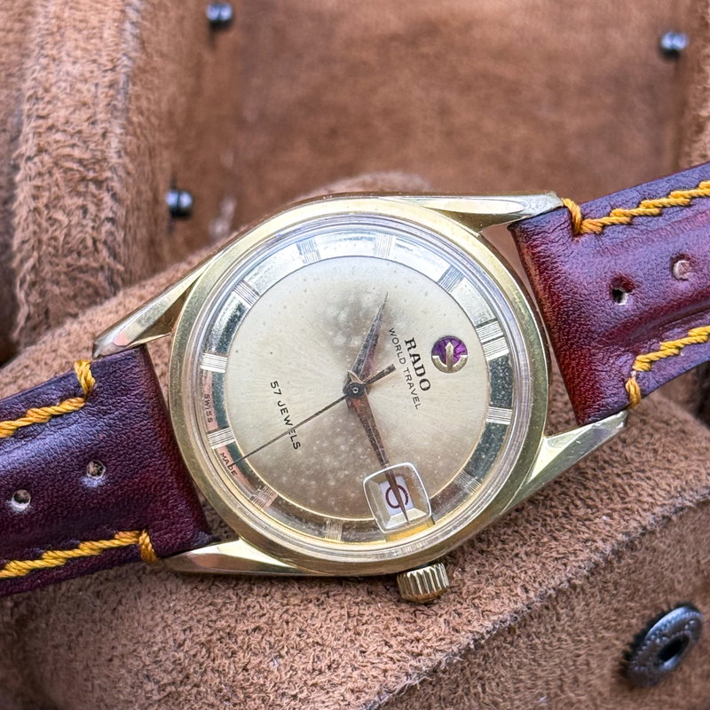Rado Rado - World Travel - No reserve price - AS 1701 57J - Men - 1960-1969 vintage watch - image 29