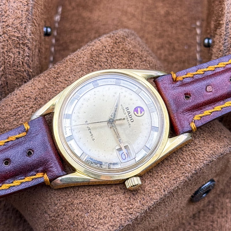Rado Rado - World Travel - No reserve price - AS 1701 57J - Men - 1960-1969 vintage watch - image 30