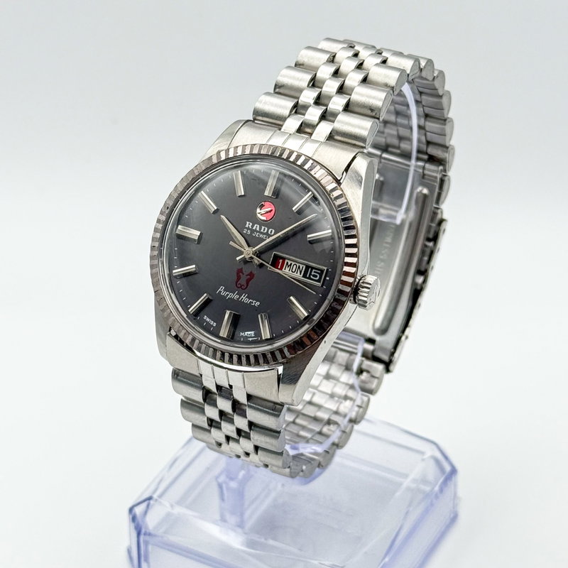 Rado Rado - Purple Horse - No reserve price - 11782/1 - Men - 1970-1979 vintage watch - image 2