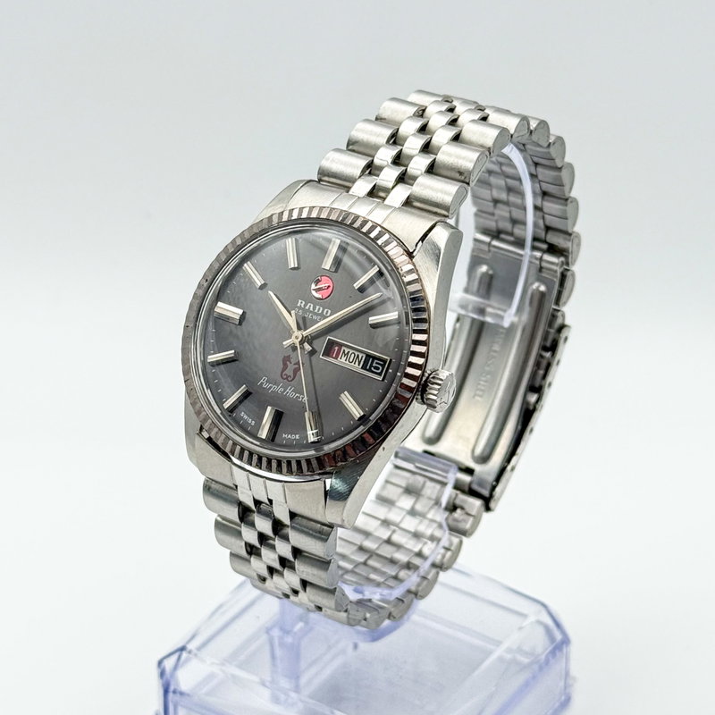 Rado Rado - Purple Horse - No reserve price - 11782/1 - Men - 1970-1979 vintage watch - image 3