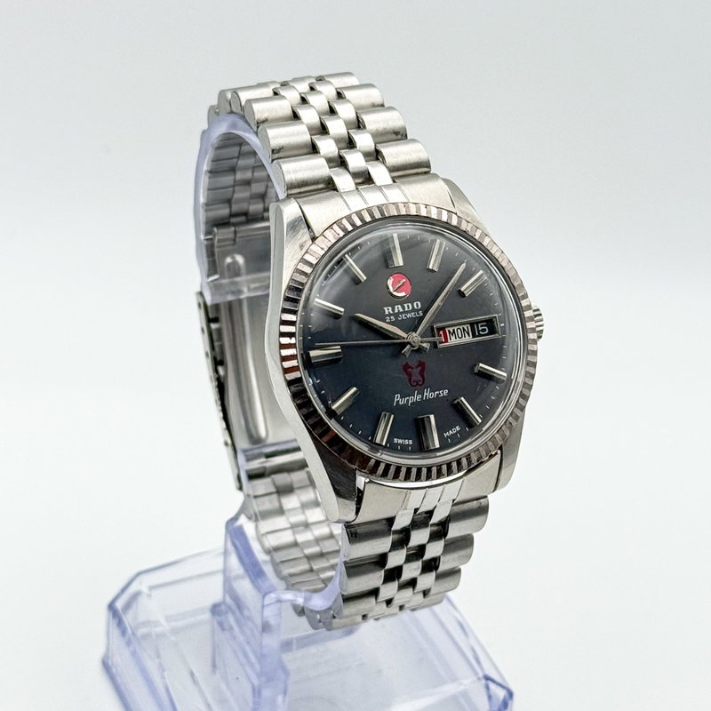 Rado Rado - Purple Horse - No reserve price - 11782/1 - Men - 1970-1979 vintage watch - image 4