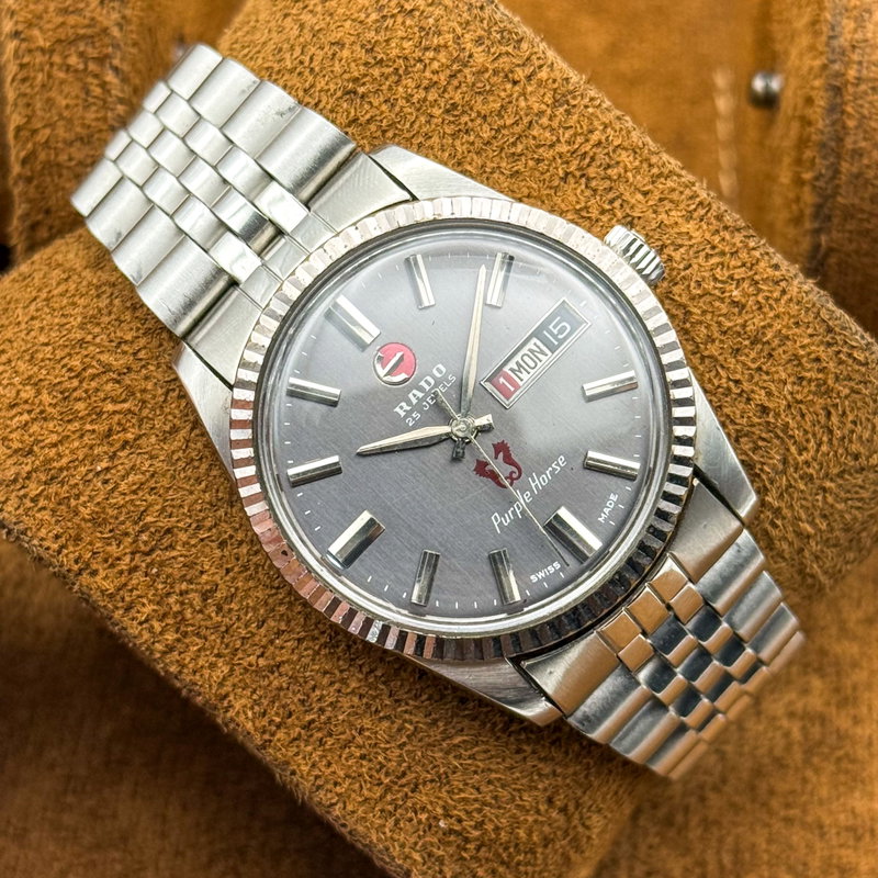 Rado Rado - Purple Horse - No reserve price - 11782/1 - Men - 1970-1979 vintage watch - image 14