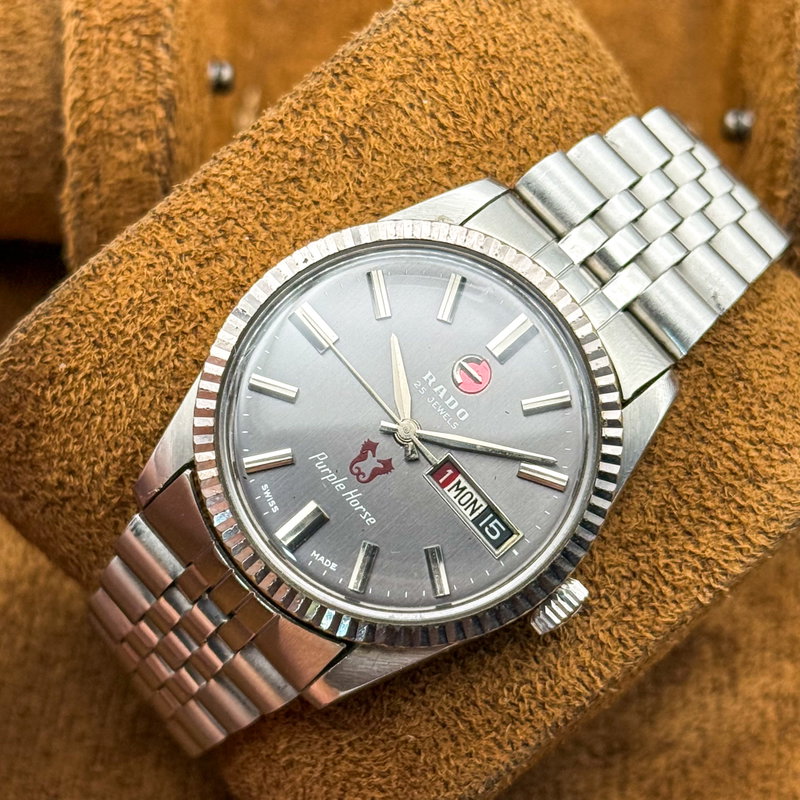 Rado Rado - Purple Horse - No reserve price - 11782/1 - Men - 1970-1979 vintage watch - image 1