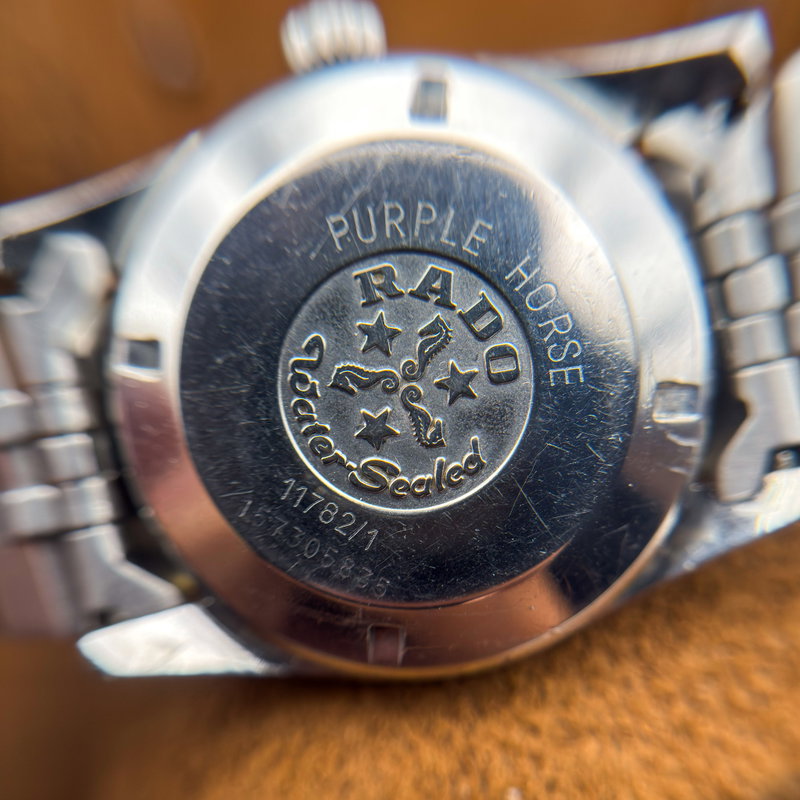 Rado Rado - Purple Horse - No reserve price - 11782/1 - Men - 1970-1979 vintage watch - image 19