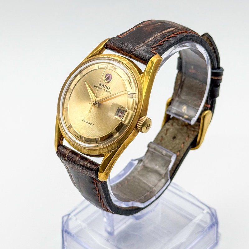 Rado Rado - World Travel - No reserve price - Men - 1960-1969 vintage watch - image 3