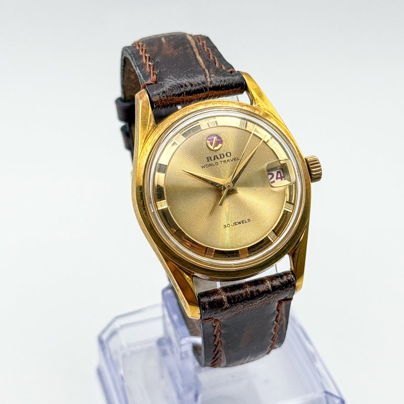 Rado Rado - World Travel - No reserve price - Men - 1960-1969 vintage watch - image 4
