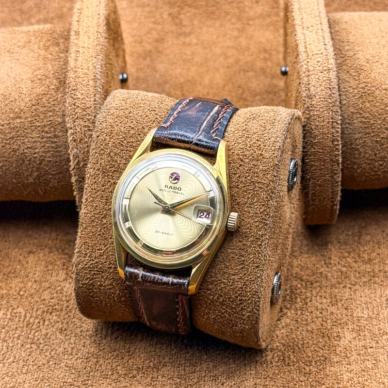 Rado Rado - World Travel - No reserve price - Men - 1960-1969 vintage watch - image 11