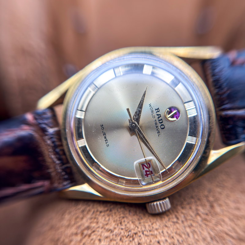 Rado Rado - World Travel - No reserve price - Men - 1960-1969 vintage watch - image 23