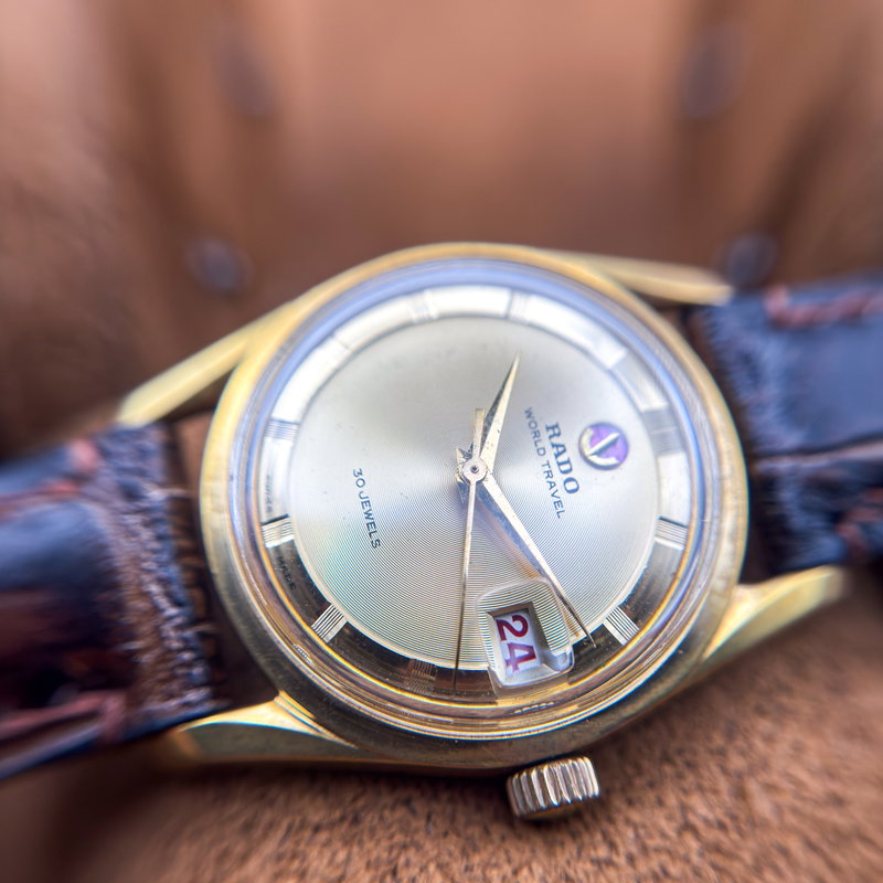 Rado Rado - World Travel - No reserve price - Men - 1960-1969 vintage watch - image 24