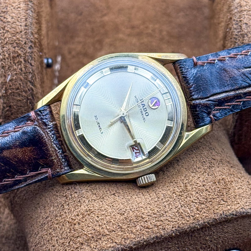 Rado Rado - World Travel - No reserve price - Men - 1960-1969 vintage watch - image 35
