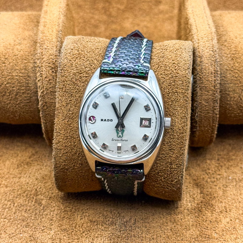 Rado Rado - Green Horse - No reserve price - 11832 - Men - 1970-1979 vintage watch - image 9