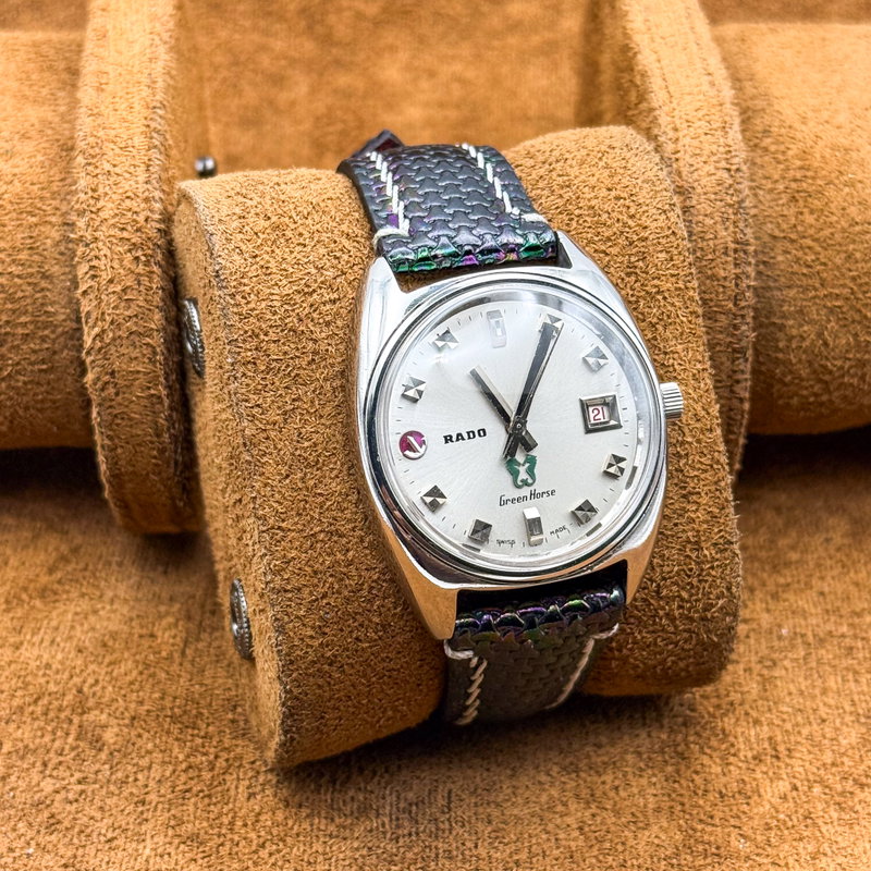 Rado Rado - Green Horse - No reserve price - 11832 - Men - 1970-1979 vintage watch - image 11