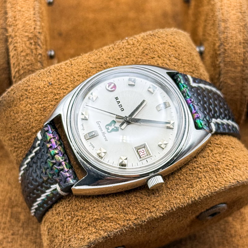 Rado Rado - Green Horse - No reserve price - 11832 - Men - 1970-1979 vintage watch - image 15