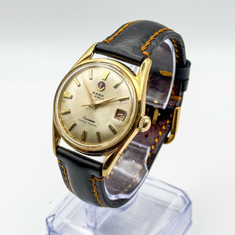 Rado Rado - World Travel - No reserve price - 343942 - Men - 1970-1979  vintage watch - image 2