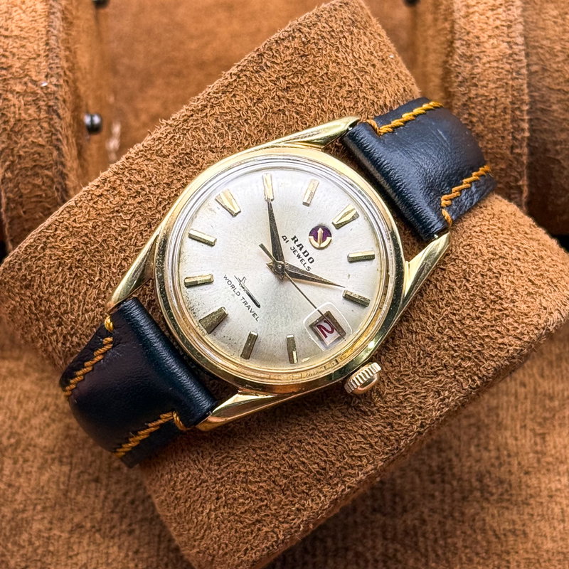 Rado Rado - World Travel - No reserve price - 343942 - Men - 1970-1979  vintage watch - image 13