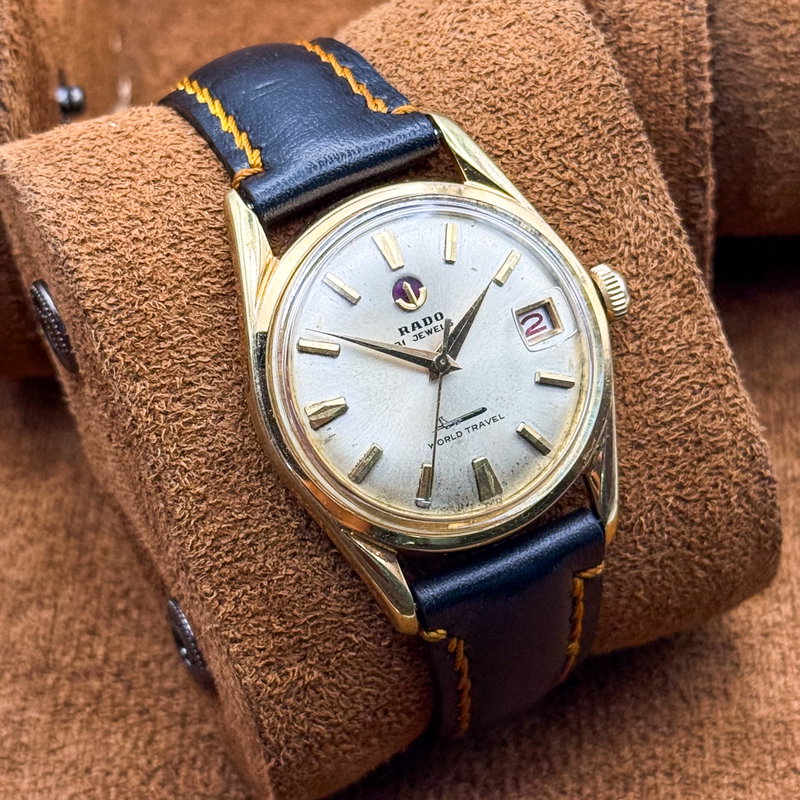 Rado Rado - World Travel - No reserve price - 343942 - Men - 1970-1979  vintage watch - image 16