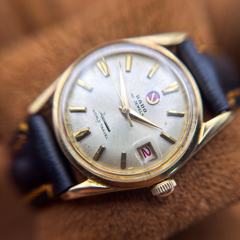 Rado Rado - World Travel - No reserve price - 343942 - Men - 1970-1979  vintage watch - image 18