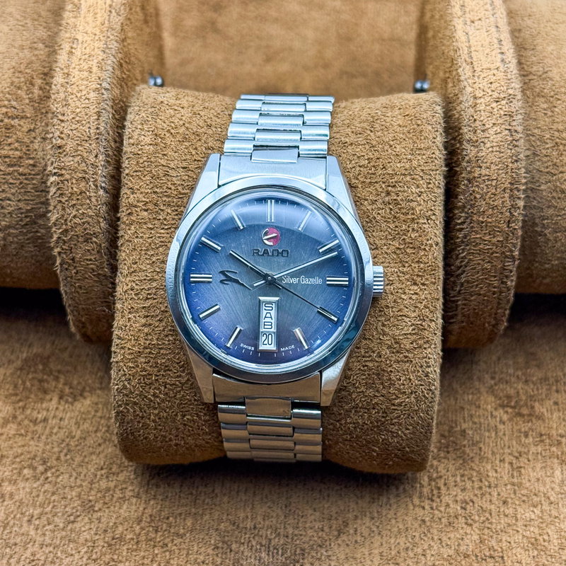 Rado Rado - Silver Gazelle - No reserve price - 11606 - Men - 1970-1979 vintage watch - image 9