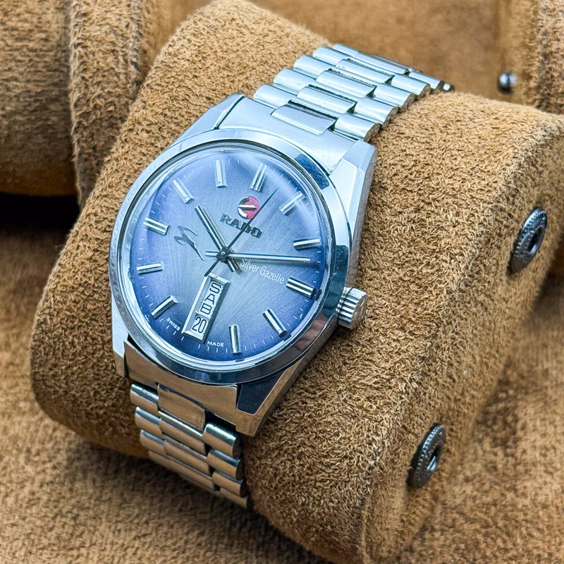 Rado Rado - Silver Gazelle - No reserve price - 11606 - Men - 1970-1979 vintage watch - image 15