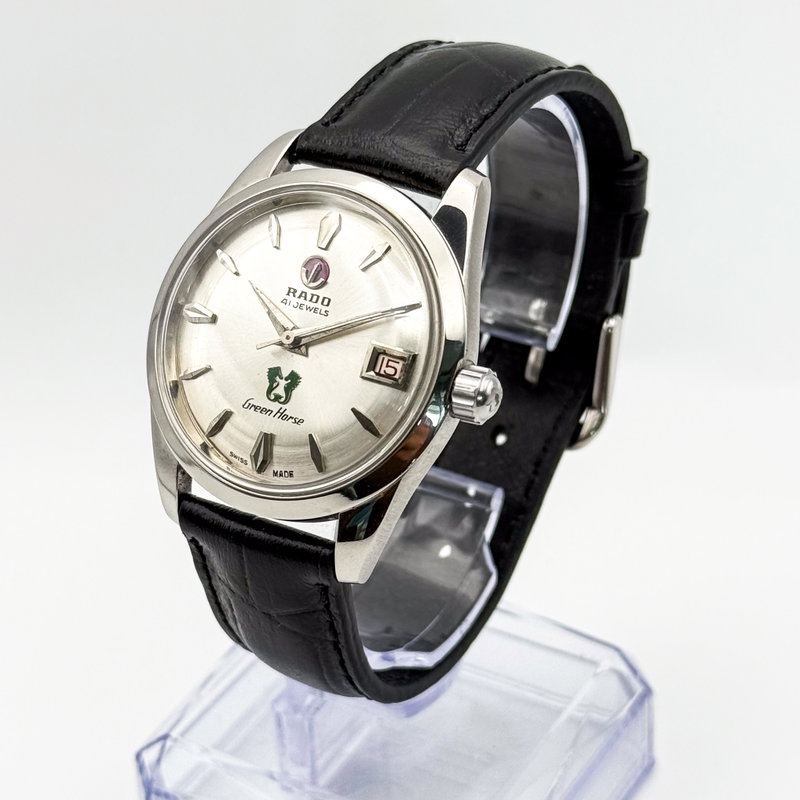 Rado Rado - Green Horse [Near-Mint] - No Reserve Price - 11657 - Men - 1960-1969  vintage watch - image 2