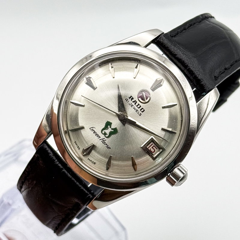 Rado Rado - Green Horse [Near-Mint] - No Reserve Price - 11657 - Men - 1960-1969  vintage watch - image 1