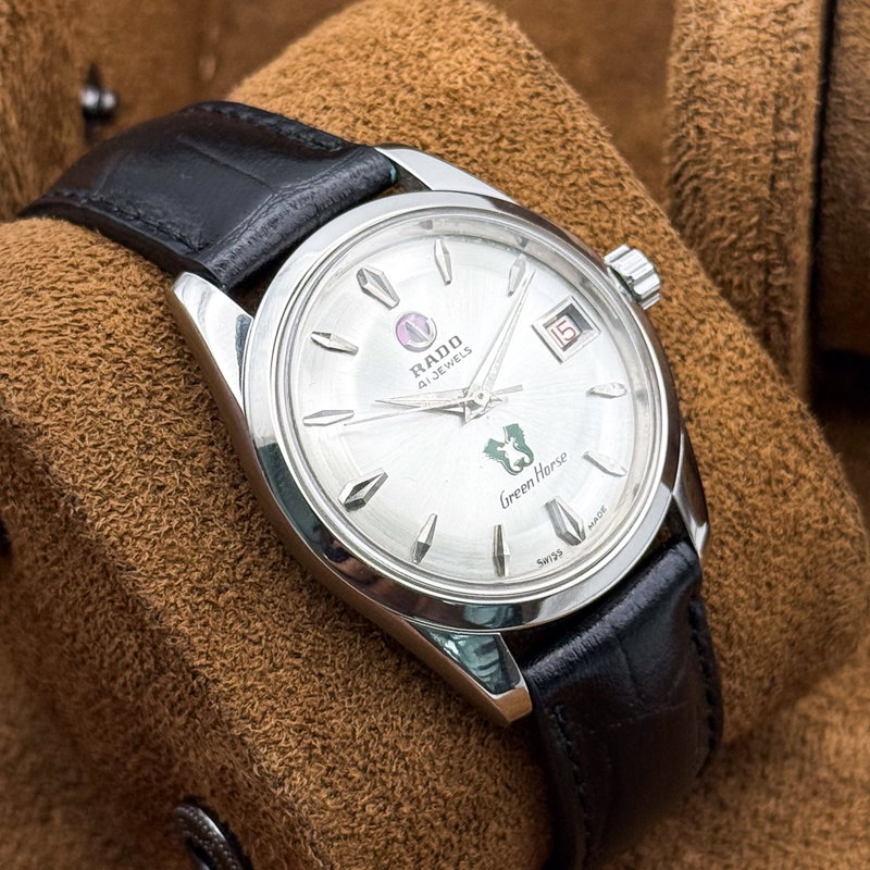 Rado Rado - Green Horse [Near-Mint] - No Reserve Price - 11657 - Men - 1960-1969  vintage watch - image 17