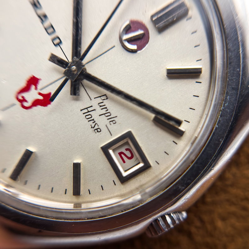 Rado Rado - Purple Horse - No reserve price - 11794-1 - Men - 1968 vintage watch - image 18