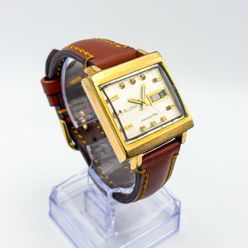 Rado Rado - Manhattan Automatic - No reserve price - Men - 1970-1979  vintage watch - image 4