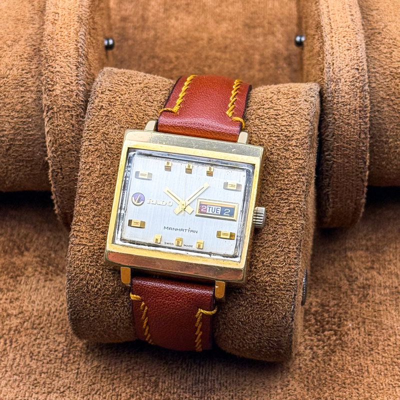 Rado Rado - Manhattan Automatic - No reserve price - Men - 1970-1979  vintage watch - image 11