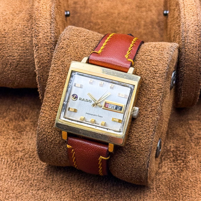 Rado Rado - Manhattan Automatic - No reserve price - Men - 1970-1979  vintage watch - image 12