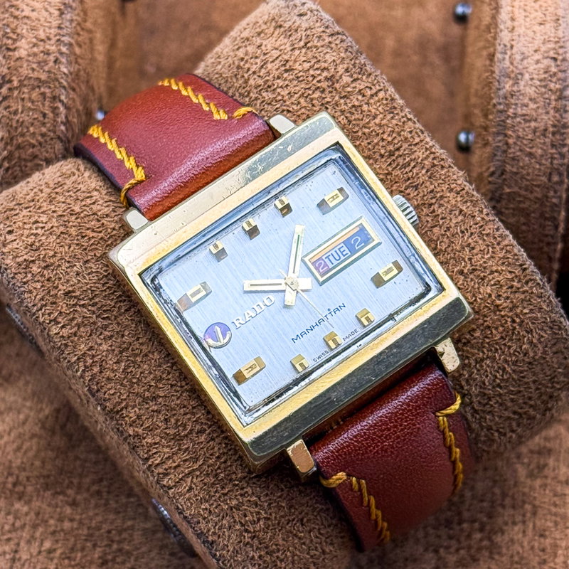 Rado Rado - Manhattan Automatic - No reserve price - Men - 1970-1979  vintage watch - image 15