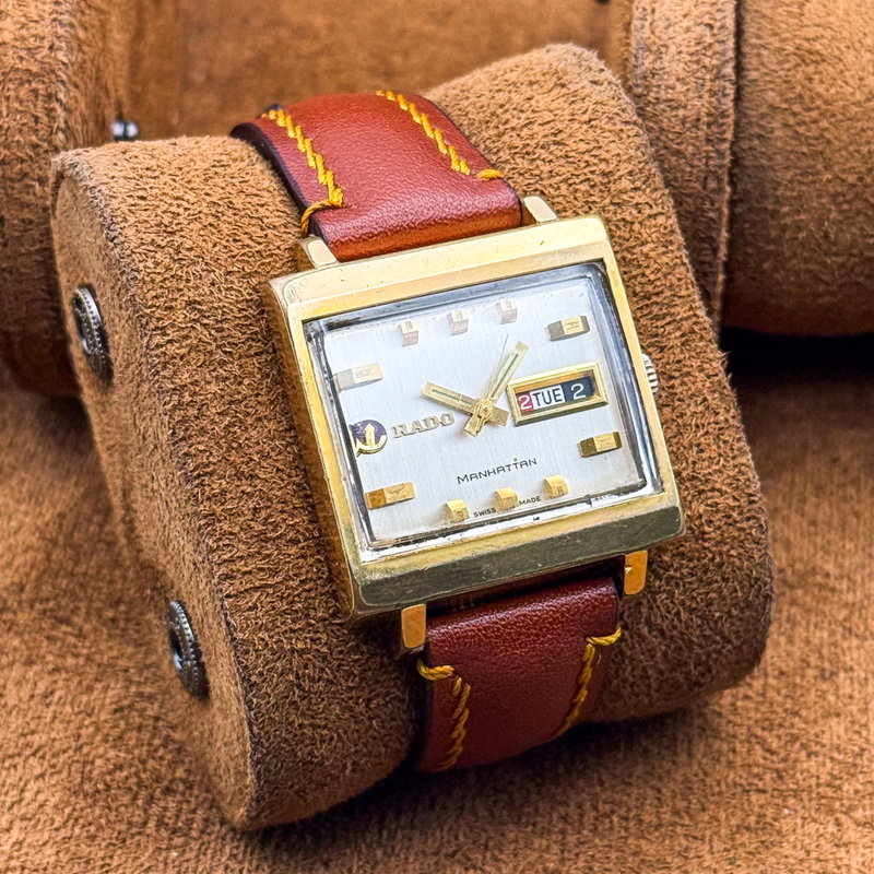 Rado Rado - Manhattan Automatic - No reserve price - Men - 1970-1979  vintage watch - image 18