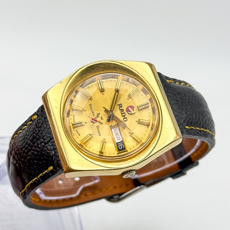 Rado Rado - Golden Sabre - No reserve price - 625.3082.2 - Men - 1975 vintage watch - image 10